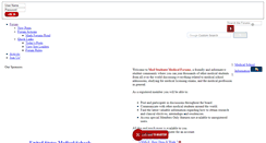 Desktop Screenshot of medstudentz.com